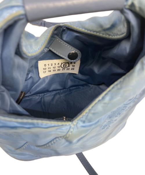 MM6 Maison Margiela（エムエムシックスメゾンマルジェラ）MM6 Maison Margiela (エムエムシックスメゾンマルジェラ) 2WAYショルダーバッグ ブルーの古着・服飾アイテム