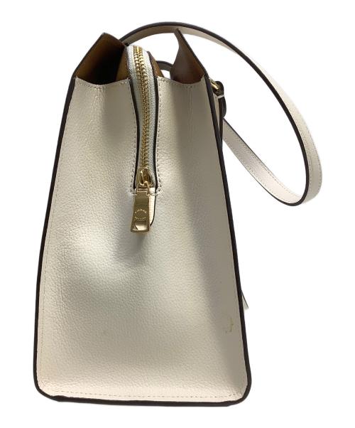 COACH（コーチ）COACH (コーチ) ハンドバッグ ベージュの古着・服飾アイテム