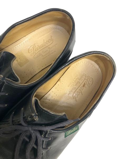 PARABOOT（パラブーツ）PARABOOT (パラブーツ) レザーシューズ ブラック サイズ:43の古着・服飾アイテム
