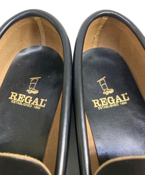 REGAL（リーガル）REGAL (リーガル) ローファー ブラック サイズ:24cmの古着・服飾アイテム