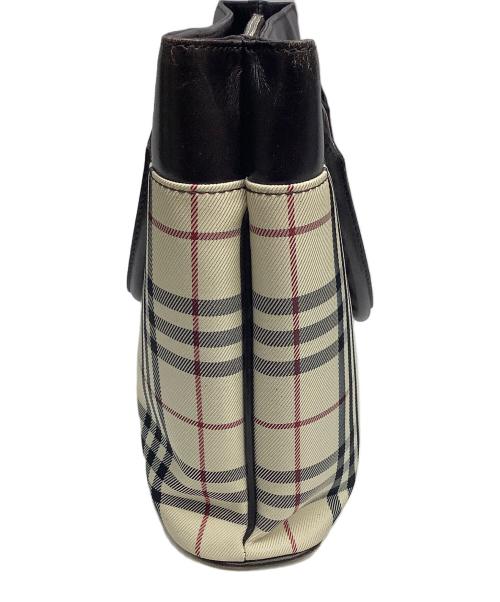 BURBERRY（バーバリー）BURBERRY (バーバリー) ノバチェック トートバッグ ベージュの古着・服飾アイテム