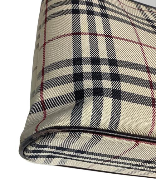 BURBERRY（バーバリー）BURBERRY (バーバリー) ノバチェック トートバッグ ベージュの古着・服飾アイテム