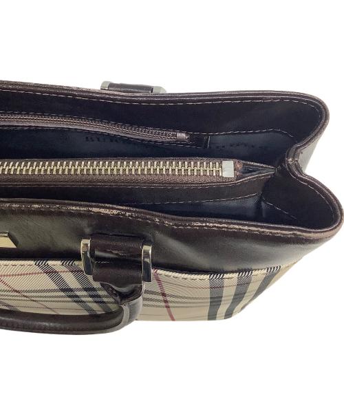 BURBERRY（バーバリー）BURBERRY (バーバリー) ノバチェック トートバッグ ベージュの古着・服飾アイテム