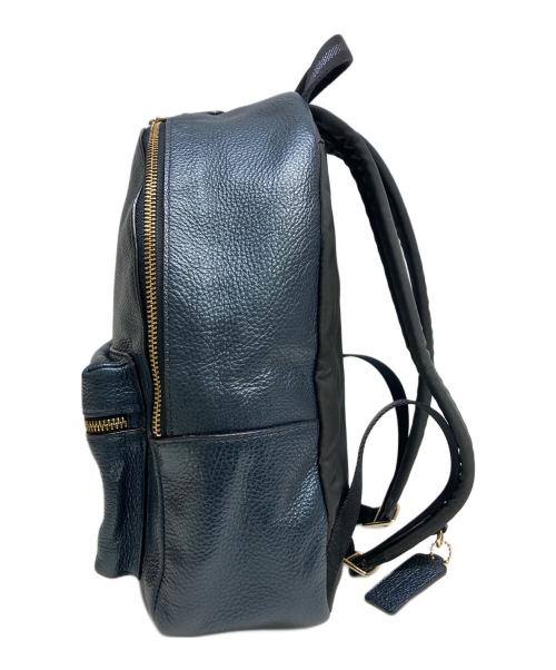 COACH（コーチ）COACH (コーチ) リュック ブルーの古着・服飾アイテム