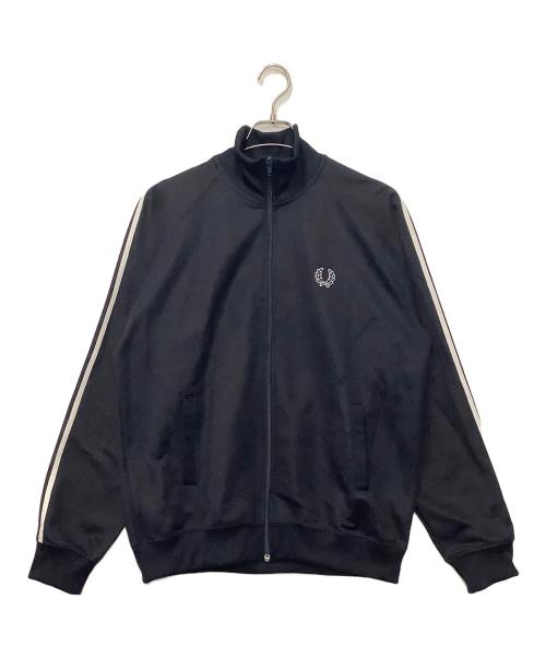 FRED PERRY（フレッドペリー）FRED PERRY (フレッドペリー) トラックジャケット ブラック サイズ:Lの古着・服飾アイテム