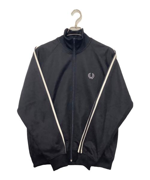 FRED PERRY（フレッドペリー）FRED PERRY (フレッドペリー) トラックジャケット ブラック サイズ:Lの古着・服飾アイテム
