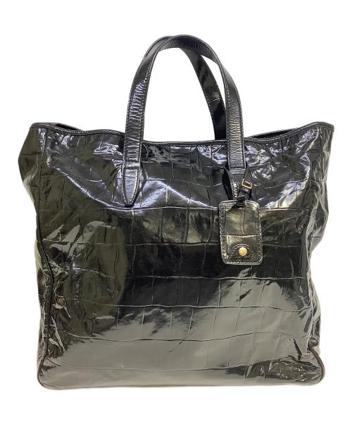 Yves Saint Laurent（イヴサンローラン）Yves Saint Laurent (イヴサンローラン) トートバッグ ブラックの古着・服飾アイテム