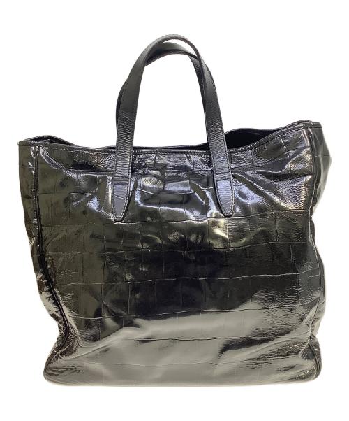 Yves Saint Laurent（イヴサンローラン）Yves Saint Laurent (イヴサンローラン) トートバッグ ブラックの古着・服飾アイテム