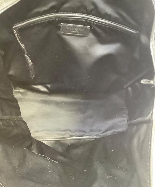 Yves Saint Laurent（イヴサンローラン）Yves Saint Laurent (イヴサンローラン) トートバッグ ブラックの古着・服飾アイテム