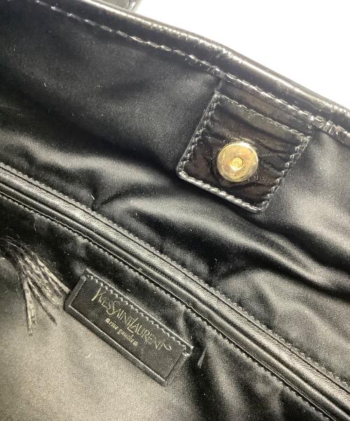 Yves Saint Laurent（イヴサンローラン）Yves Saint Laurent (イヴサンローラン) トートバッグ ブラックの古着・服飾アイテム