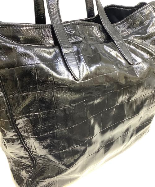Yves Saint Laurent（イヴサンローラン）Yves Saint Laurent (イヴサンローラン) トートバッグ ブラックの古着・服飾アイテム