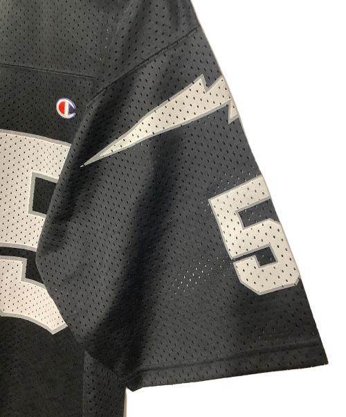 Champion（チャンピオン）Champion (チャンピオン) 半袖カットソー ブラック サイズ:Lの古着・服飾アイテム