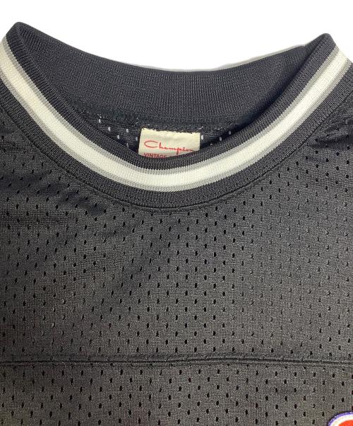 Champion（チャンピオン）Champion (チャンピオン) 半袖カットソー ブラック サイズ:Lの古着・服飾アイテム