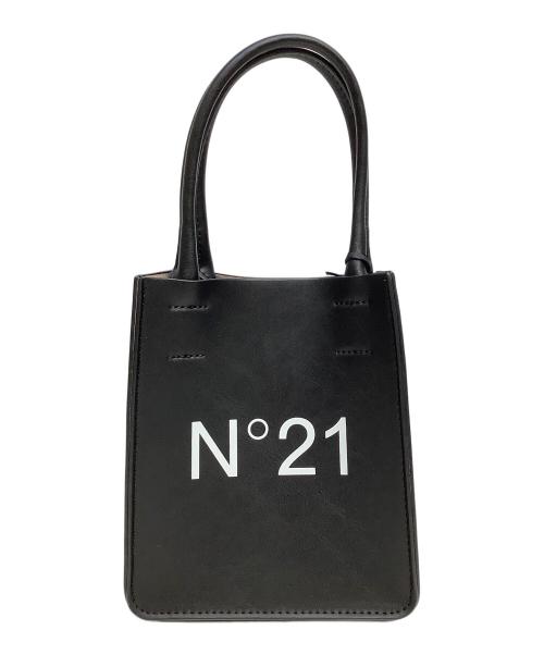 N°21（ヌメロヴェントゥーノ）N°21 (ヌメロヴェントゥーノ) ハンドバッグ ブラックの古着・服飾アイテム