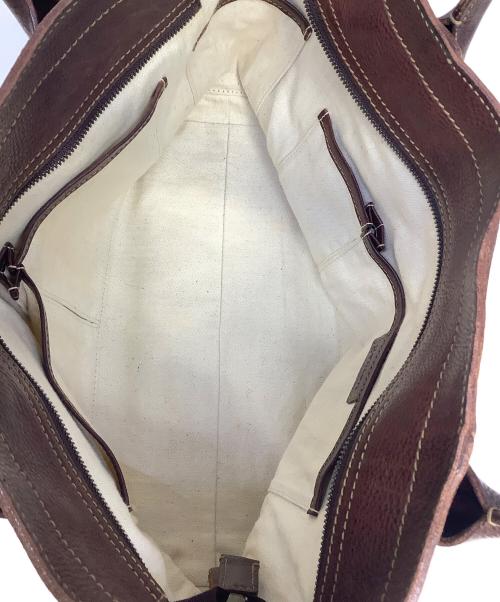 genten（ゲンテン）genten (ゲンテン) トートバッグ ブラウンの古着・服飾アイテム
