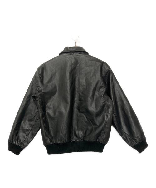 olympic leather wear（オリンピックレザー）olympic leather wear (オリンピックレザー) レザージャケット ブラック サイズ:LLLの古着・服飾アイテム