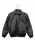 olympic leather wear（オリンピックレザー）の古着「レザージャケット」｜ブラック