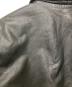 中古・古着 olympic leather wear (オリンピックレザー) レザージャケット ブラック サイズ:LLL：5000円