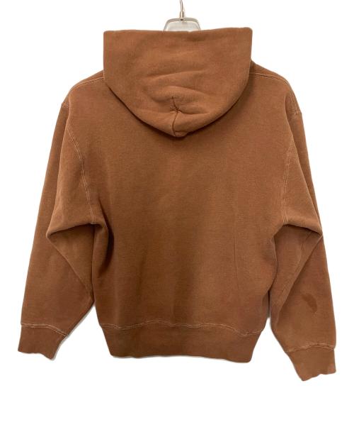 Healthknit（ヘルスニット）Healthknit (ヘルスニット) プルオーバーパーカー ブラウン サイズ:Lの古着・服飾アイテム