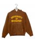 Healthknit（ヘルスニット）の古着「プルオーバーパーカー」｜ブラウン