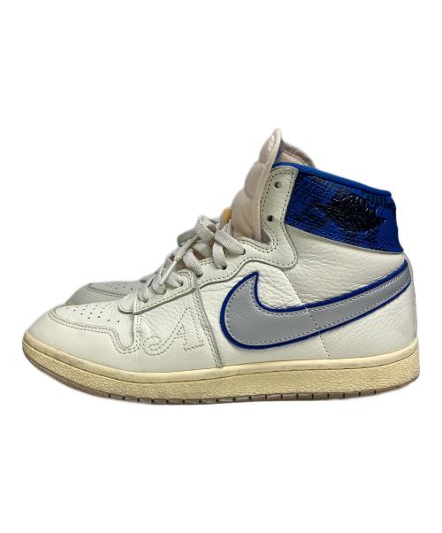 NIKE（ナイキ）NIKE (ナイキ) Awake (アウェイク) ハイカットスニーカー ホワイト×ブルー サイズ:27cmの古着・服飾アイテム