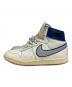 NIKE (ナイキ) Awake (アウェイク) ハイカットスニーカー ホワイト×ブルー サイズ:27cm：9000円