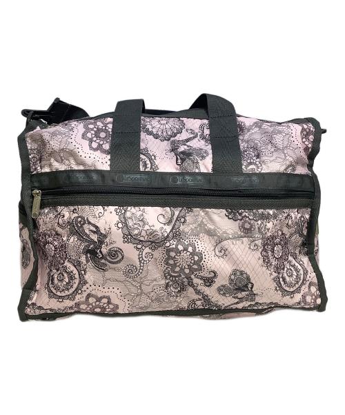 LeSportsac（レスポートサック）LeSportsac (レスポートサック) ボストンバッグ ピンクの古着・服飾アイテム