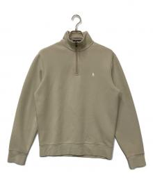 POLO（ポロ）の古着「ハーフジップスウェット」｜ベージュ