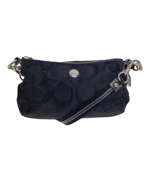 COACH（コーチ）COACH (コーチ) ワンショルダーバッグ ブラックの古着・服飾アイテム