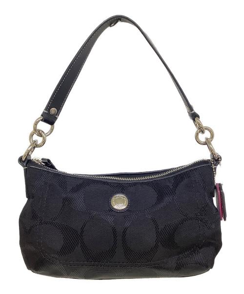 COACH（コーチ）COACH (コーチ) ワンショルダーバッグ ブラックの古着・服飾アイテム
