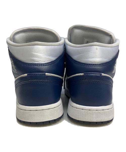 NIKE（ナイキ）NIKE (ナイキ) ハイカットスニーカー ネイビー×ブルー サイズ:25cmの古着・服飾アイテム