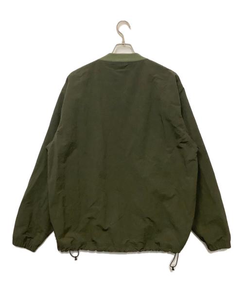 WTAPS（ダブルタップス）WTAPS (ダブルタップス) プルオーバー型スモックジャケット グリーン サイズ:03の古着・服飾アイテム