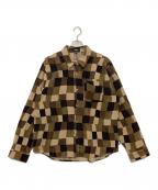 stussyステューシー）の古着「長袖シャツ」｜ベージュ