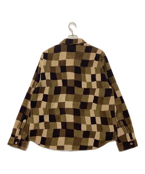 stussy（ステューシー）stussy (ステューシー) 長袖シャツ ベージュ サイズ:Lの古着・服飾アイテム