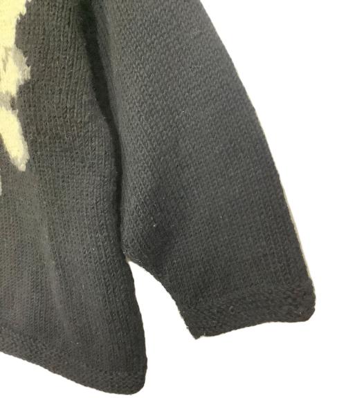 Mcmachan Woolen（マクマーンウーレン）Mcmachan Woolen (マクマーンウーレン) 厚手ニット ブラック サイズ:-の古着・服飾アイテム