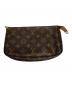 LOUIS VUITTON (ルイ ヴィトン) ポシェット ブラウン：35000円