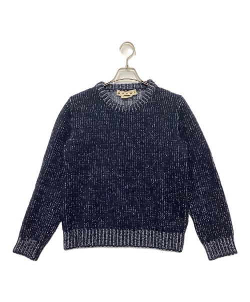 MARNI（マルニ）MARNI (マルニ) 厚手ニット ネイビー サイズ:44の古着・服飾アイテム