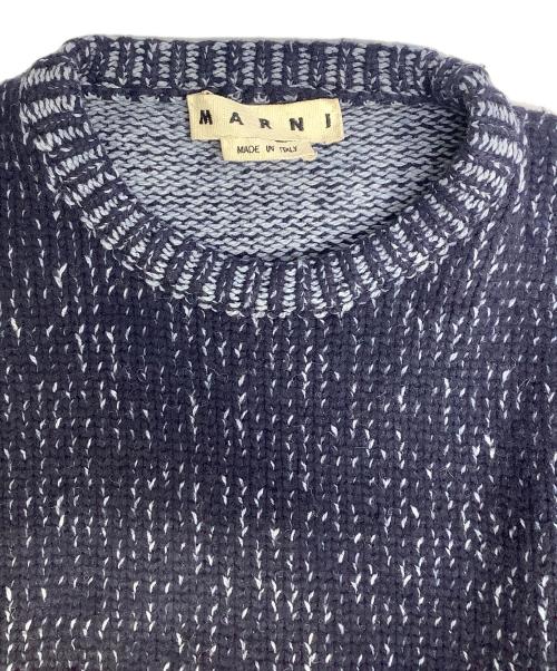 MARNI（マルニ）MARNI (マルニ) 厚手ニット ネイビー サイズ:44の古着・服飾アイテム