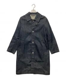 MACKINTOSH（マッキントッシュ）の古着「ダンケルド デニム ステンカラーコート」｜インディゴ