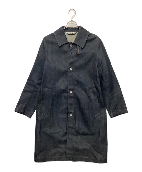 MACKINTOSH（マッキントッシュ）MACKINTOSH (マッキントッシュ) ダンケルド デニム ステンカラーコート インディゴ サイズ:UK 34の古着・服飾アイテム