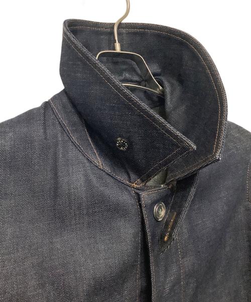 MACKINTOSH（マッキントッシュ）MACKINTOSH (マッキントッシュ) ダンケルド デニム ステンカラーコート インディゴ サイズ:UK 34の古着・服飾アイテム