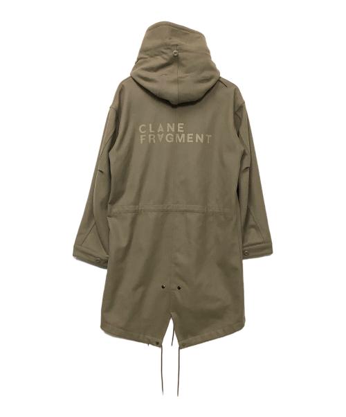 CLANE（クラネ）CLANE (クラネ) FRAGMENT DESIGN (フラグメントデザイン) コート カーキ サイズ:Sの古着・服飾アイテム