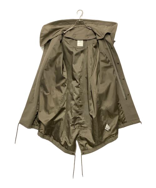 CLANE（クラネ）CLANE (クラネ) FRAGMENT DESIGN (フラグメントデザイン) コート カーキ サイズ:Sの古着・服飾アイテム