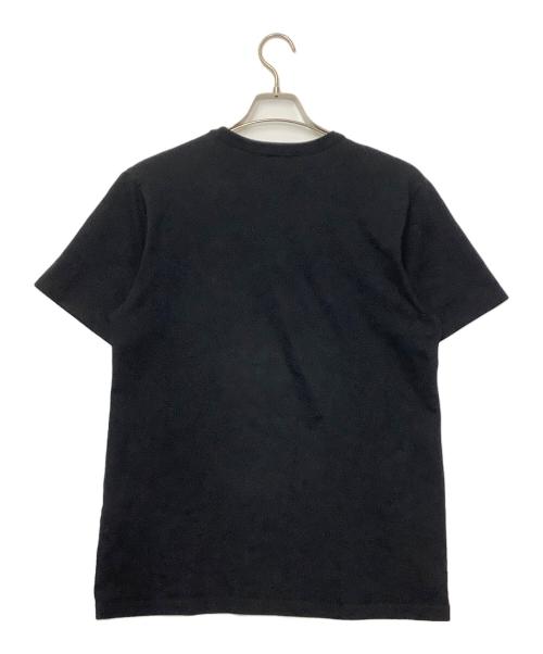 maison kitsune（メゾンキツネ）MAISON KITSUNE (メゾンキツネ) 半袖カットソー ブラック サイズ:Sの古着・服飾アイテム