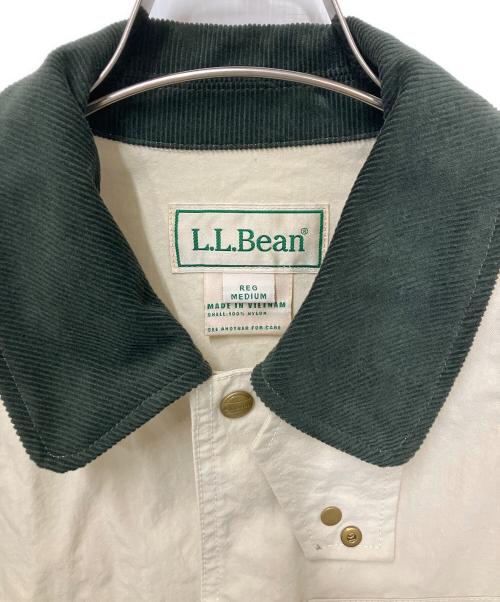 L.L.Bean（エルエルビーン）L.L.Bean (エルエルビーン) ナイロン フィールドコート アイボリー サイズ:Mの古着・服飾アイテム