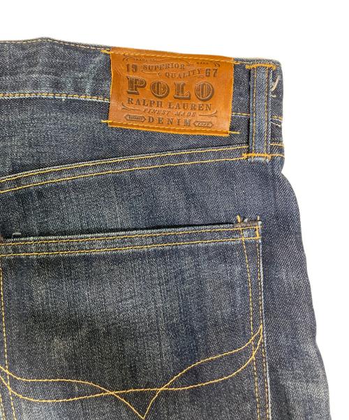 POLO RALPH LAUREN（ポロ・ラルフローレン）POLO RALPH LAUREN (ポロ・ラルフローレン) デニムパンツ インディゴ サイズ:36/32の古着・服飾アイテム