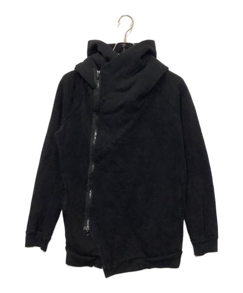JULIUS（ユリウス）JULIUS (ユリウス) ジオメトリックパーカー ブラック サイズ:Mの古着・服飾アイテム
