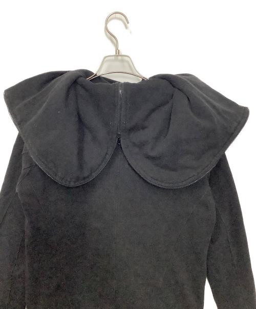 JULIUS（ユリウス）JULIUS (ユリウス) ジオメトリックパーカー ブラック サイズ:Mの古着・服飾アイテム