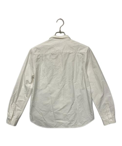maison kitsune（メゾンキツネ）maison kitsune (メゾンキツネ) 長袖シャツ ホワイト サイズ:Sの古着・服飾アイテム