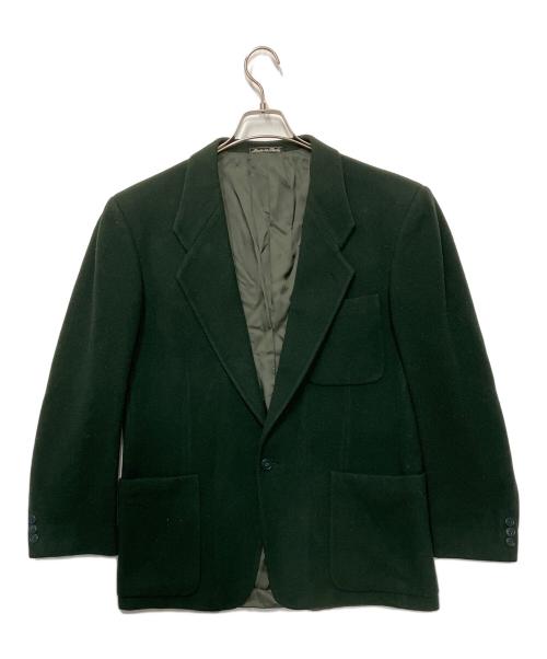 GIORGIO ARMANI（ジョルジョアルマーニ）GIORGIO ARMANI (ジョルジョアルマーニ) テーラードジャケット グリーン サイズ:40の古着・服飾アイテム